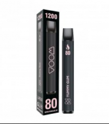 Voom ηλεκτρονικό τσιγάρο χωρίς νικοτίνη με γεύση Yummy gum No80