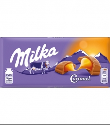 Milka 100gr caramel