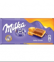 Milka 100gr toffee caramel