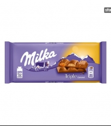 Milka 100gr triple caramel